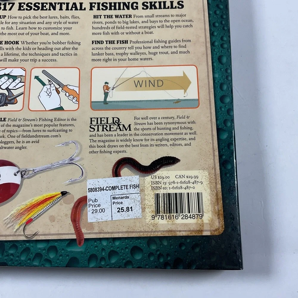 Field and Stream The Total Fishing Manual 317 Essential Fishing Skills EXCELLENT